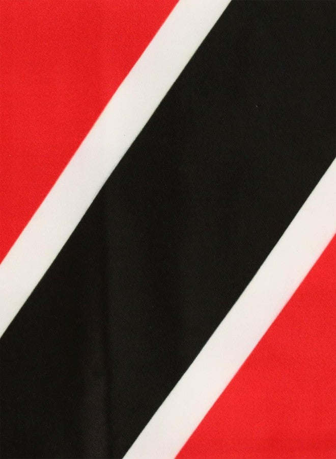 LLBFHH USA And Trinidad Flag Graduation Stole, Satin Embroidery Graduation Sash for International Students, 72 Inch Length. - Image 5